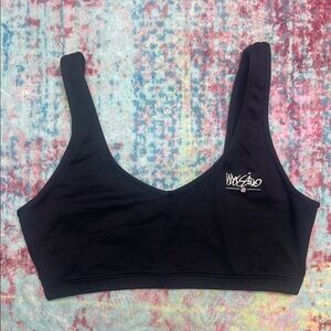 🛍️Mossimo Supply Co. Women's Black Bralette with Logo